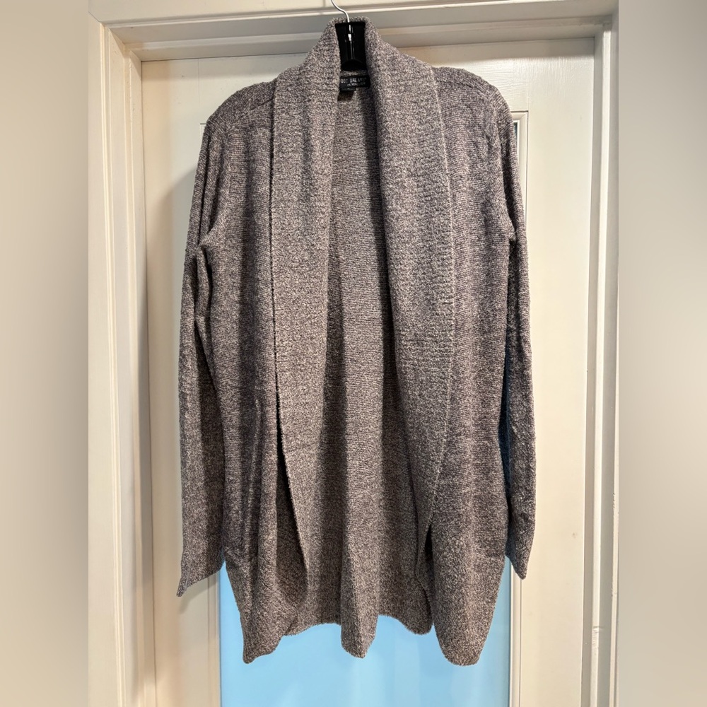 Barefoot Dreams Cozy Chic Lite Gray Cardigan